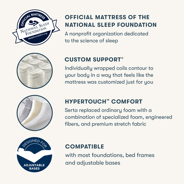 Serta Perfect Sleeper Elkins Plush 11" Innerspring Mattress & Reviews